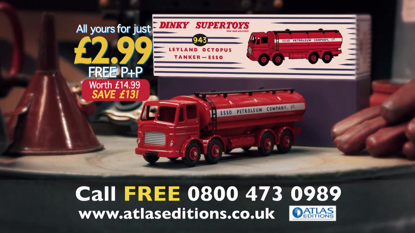 Dinky Leyland Tanker - TV Advert